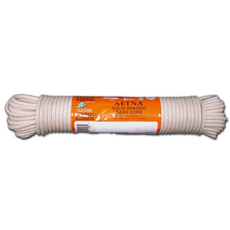 T.W. Evans Cordage Co. No. 10 - 5/16. Samson Aetna Sash Cord 100 ft. Hank 021-100-05